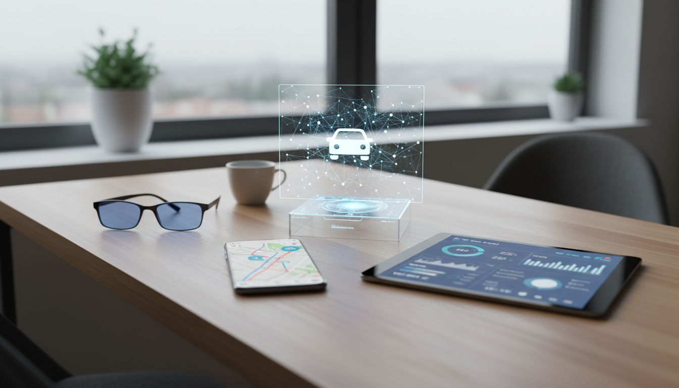 Иллюстрация к статье о Как применить искусственный интеллект в страховой телематике и оценке стиля вождения