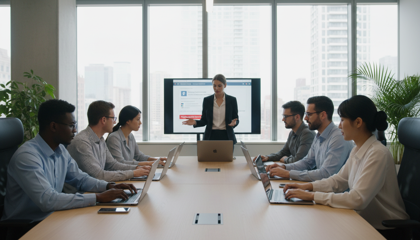 Обучение сотрудников распознаванию фишинговых атак с помощью ИИ-симулятора