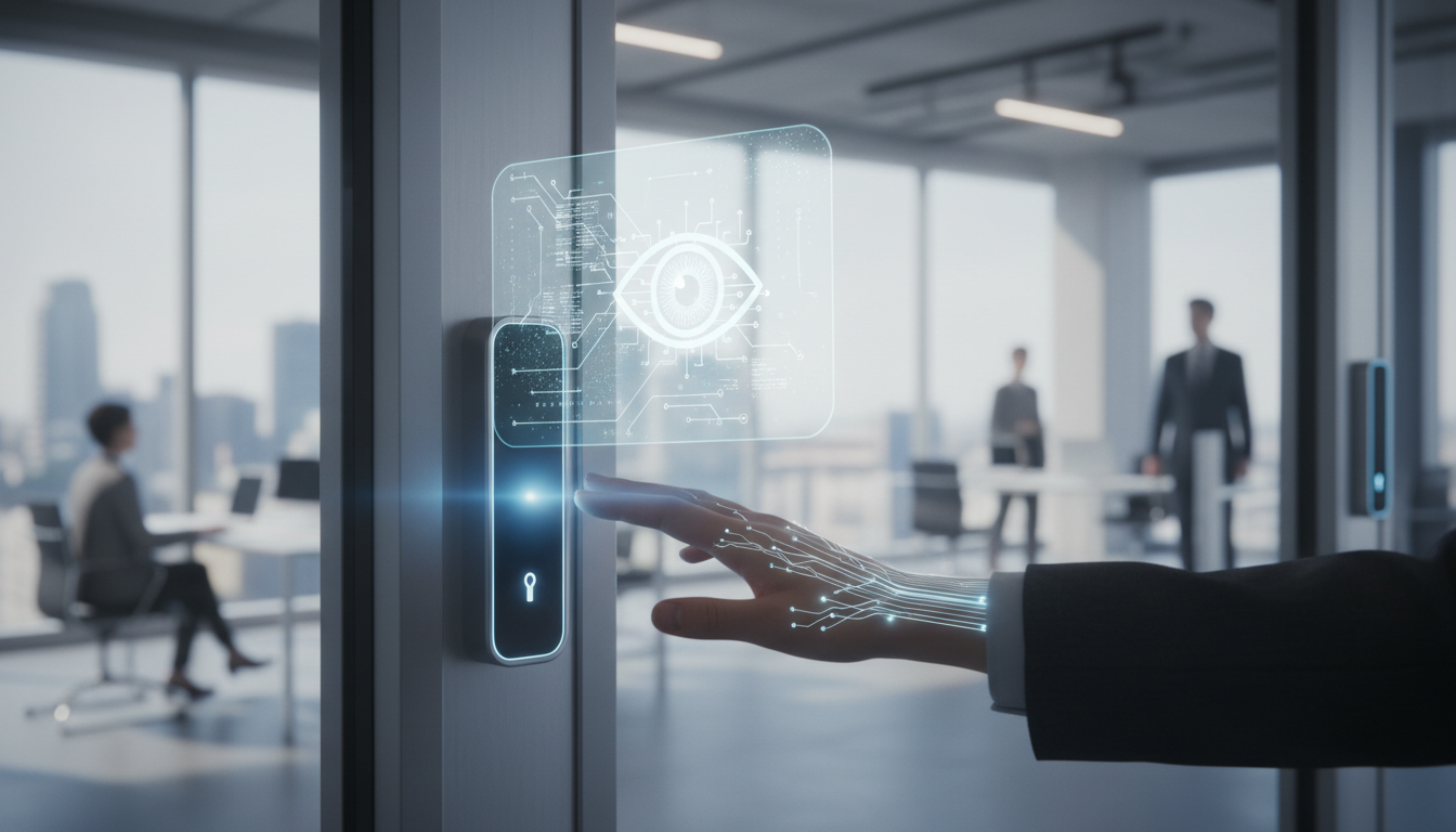 Иллюстрация к статье о Как применить искусственный интеллект в управлении доступом и биометрической идентификации