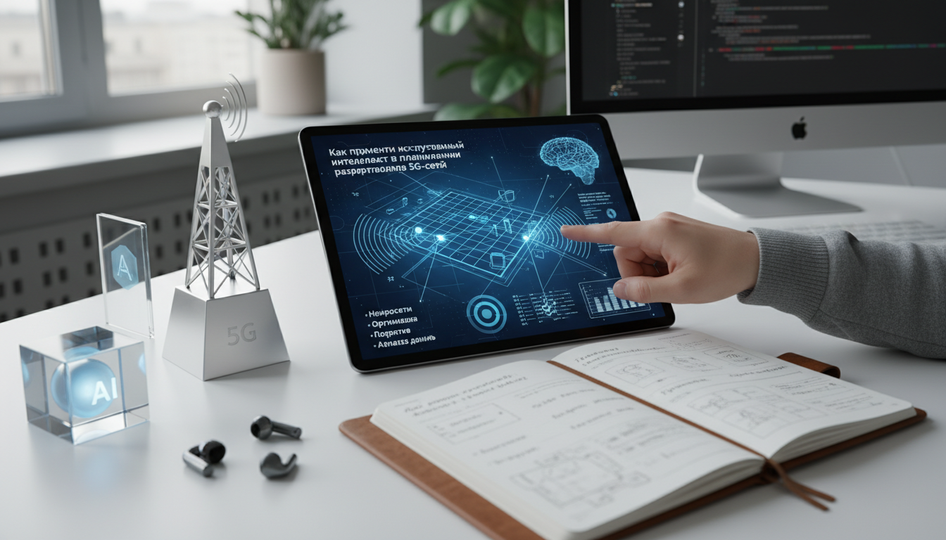 Иллюстрация к статье о Как применить искусственный интеллект в планировании развёртывания 5G-сетей
