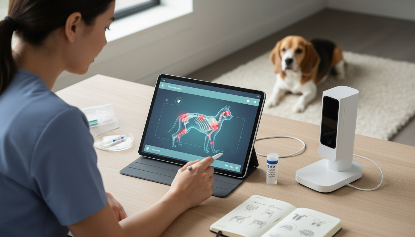 Иллюстрация к статье о Как применить искусственный интеллект в диагностике заболеваний домашних животных