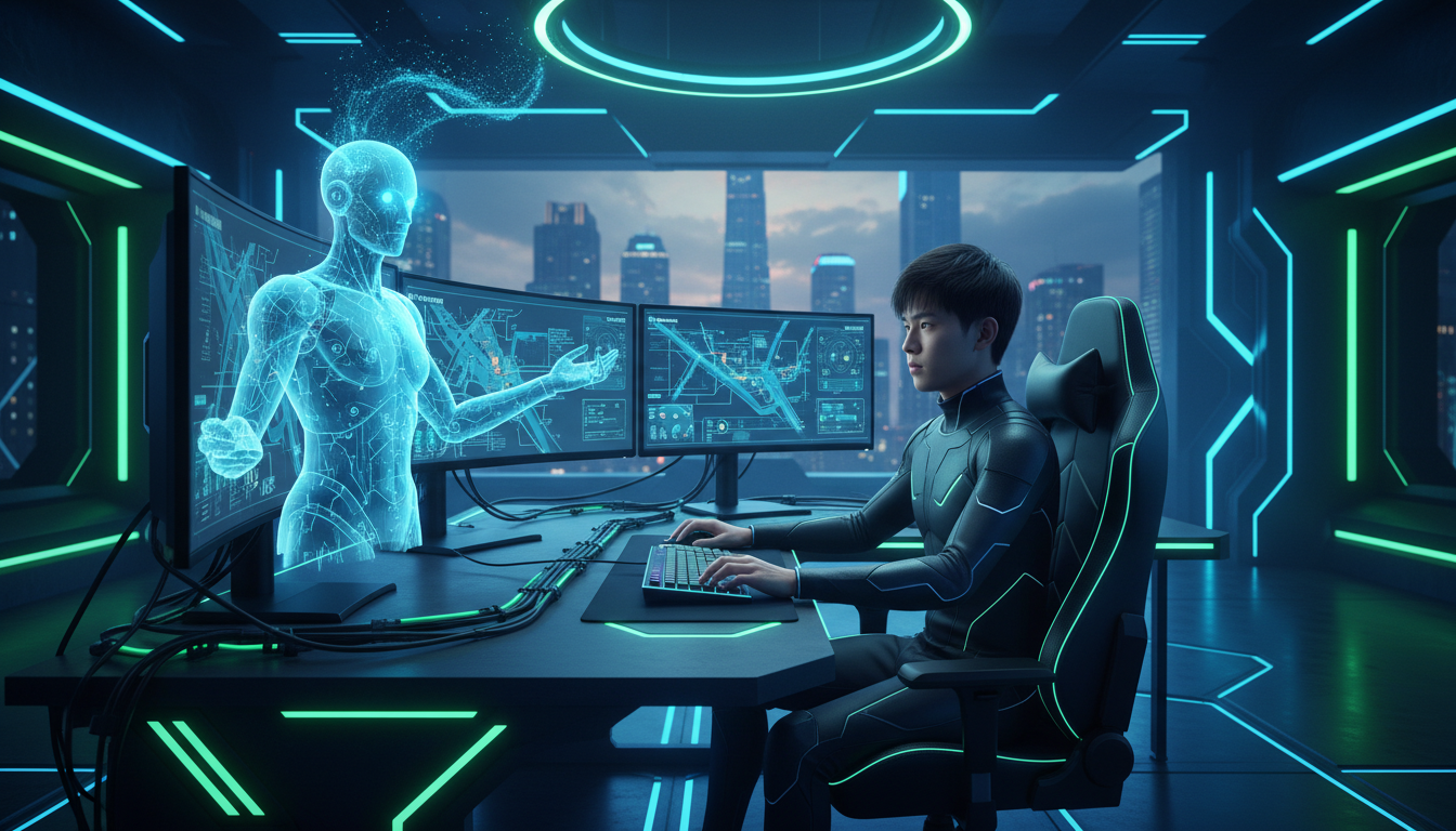 Виртуальный ИИ-тренер и киберспортсмен — технологии будущего