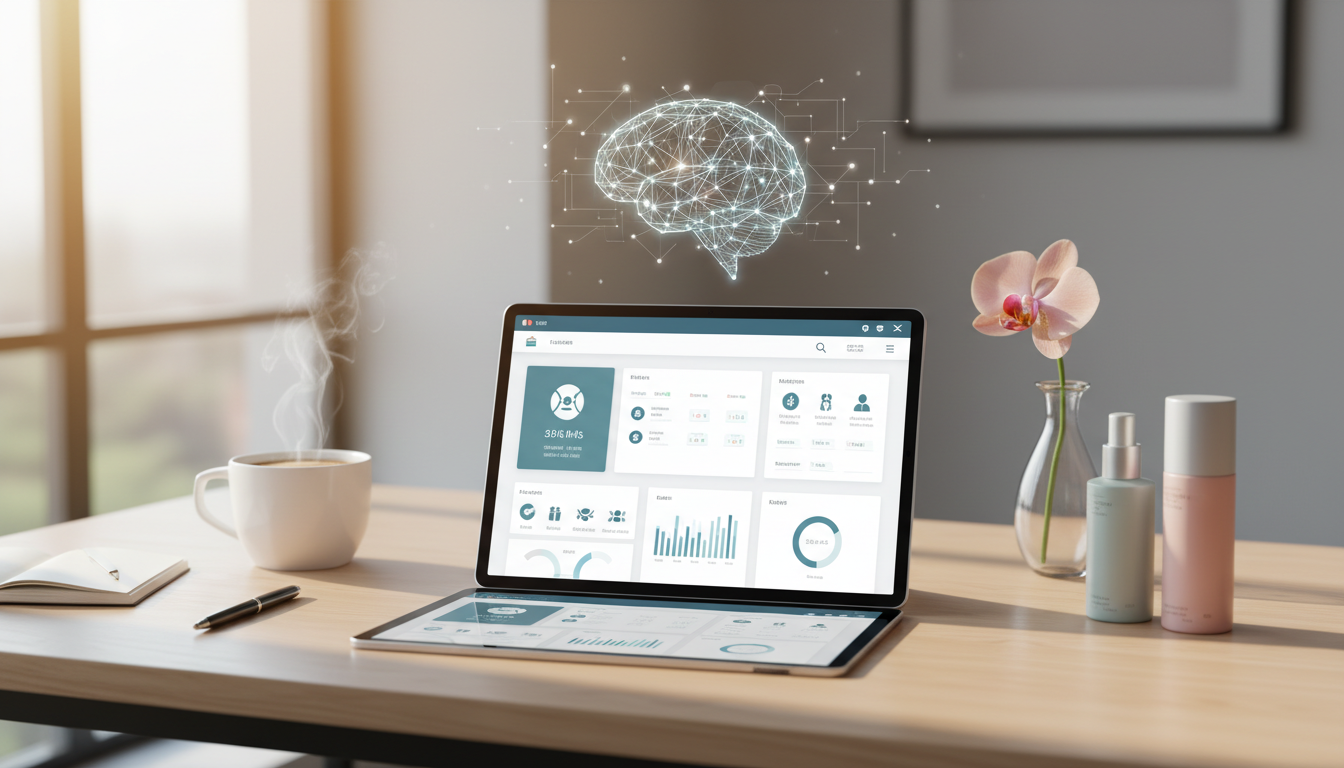 Иллюстрация к статье о Как применить искусственный интеллект в управлении салоном красоты